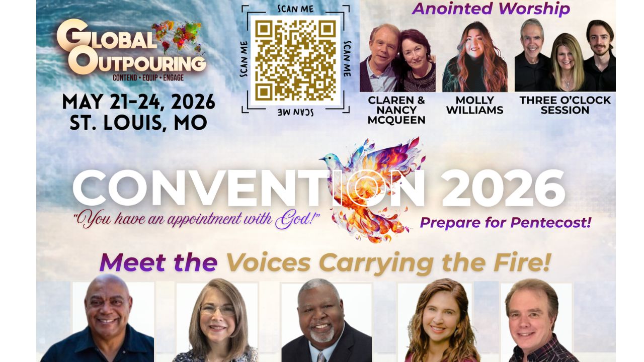 Prepare for Pentecost!  ST LOUIS Global Outpouring