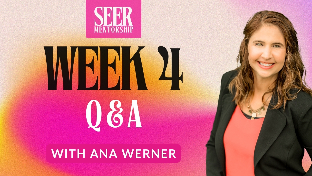 Week 4 Q&A