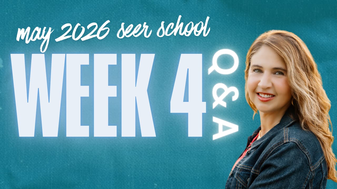 Week 4 Q&A