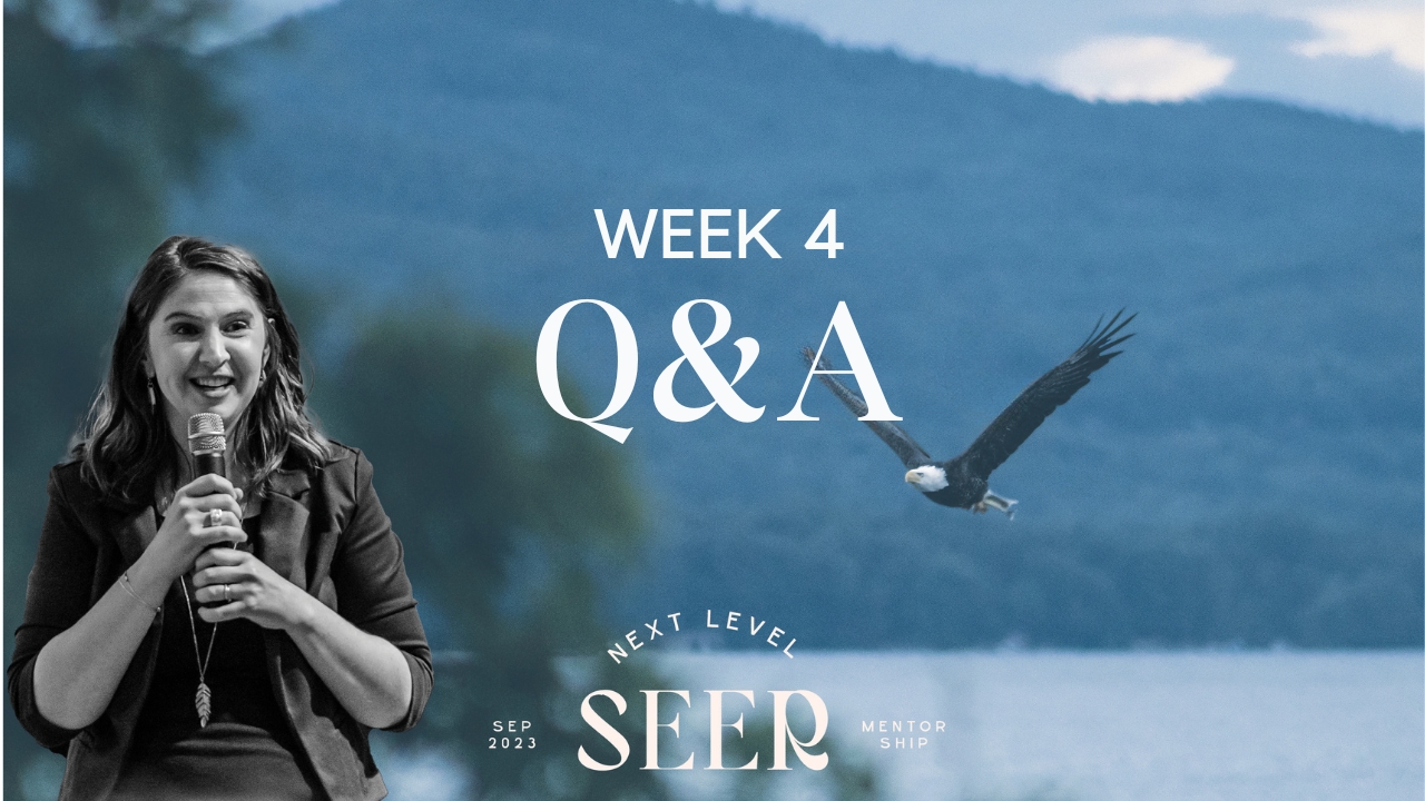 Week 4 Q&A